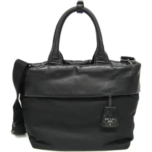 Pre-owned Leather prada-bags , female, Sizes: ONE SIZE - Prada Vintage - Modalova