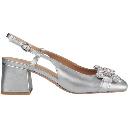 Kristall Square Toe Heeled Shoes - Alma en Pena - Modalova