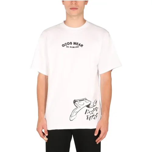 Looney Tunes Print T-Shirt , male, Sizes: S - Gcds - Modalova