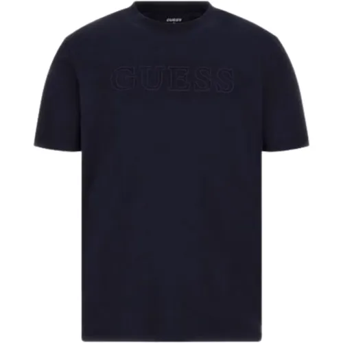 Herren Alphy Kurzarm T-Shirt , Herren, Größe: XS - Guess - Modalova