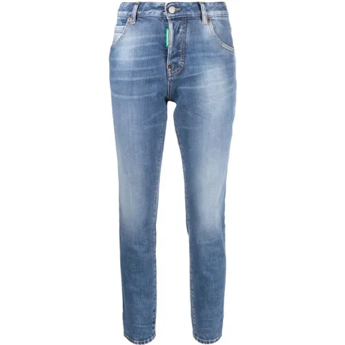 Slim-Fit Jeans , female, Sizes: XS, S - Dsquared2 - Modalova