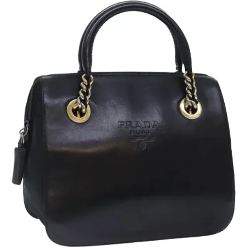 Pre-owned Leather handbags , female, Sizes: ONE SIZE - Prada Vintage - Modalova