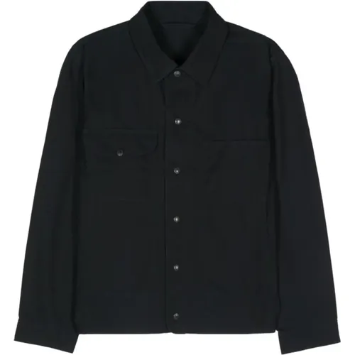 Classic Cotton Jacket Midnight Blue , male, Sizes: L, M - Filson - Modalova