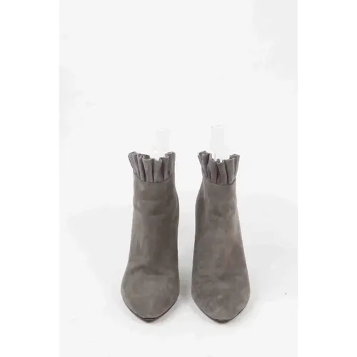 Pre-owned Suede boots , female, Sizes: 7 UK - Marc Jacobs Pre-owned - Modalova