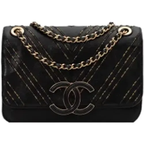 Pre-owned Leather chanel-bags , female, Sizes: ONE SIZE - Chanel Vintage - Modalova