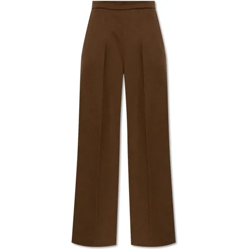 Wool trousers Axe , female, Sizes: XS - Max Mara - Modalova