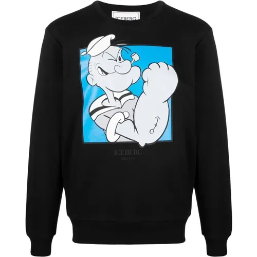 Sweaters , male, Sizes: S, L, M, XL - Iceberg - Modalova