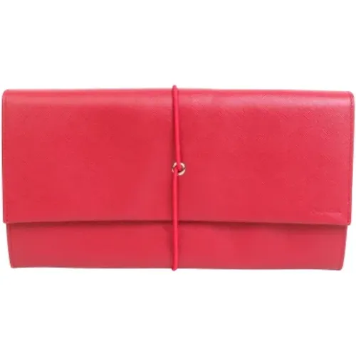 Pre-owned Leather wallets , female, Sizes: ONE SIZE - Prada Vintage - Modalova