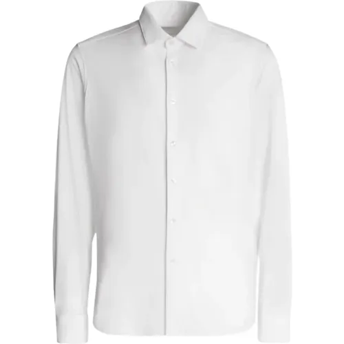 Comfort Style Oxford Open Shirt , male, Sizes: L - RRD - Modalova