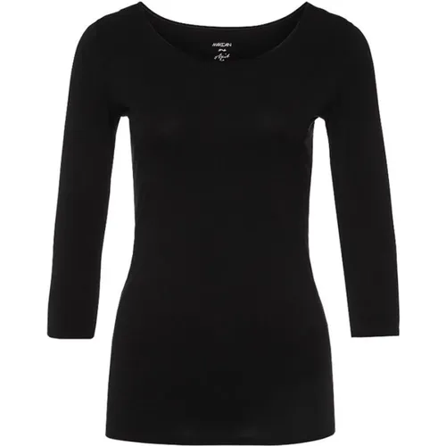 Ultra-Soft Longsleeve in , female, Sizes: L, M - Marc Cain - Modalova