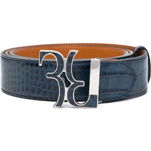 Stylish Leather Belt in , male, Sizes: 120 CM, 110 CM, 95 CM, 115 CM, 100 CM, 105 CM - Billionaire - Modalova