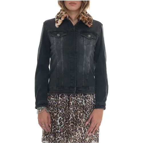 Luxury Denim Harrington Jacket , female, Sizes: S - Liu Jo - Modalova