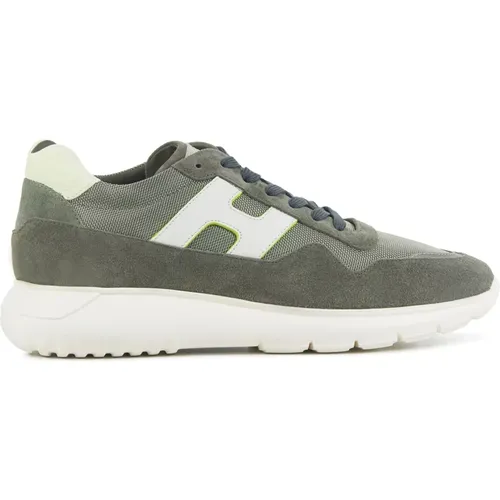 Grüne Sneakers , Herren, Größe: 45 EU - Hogan - Modalova