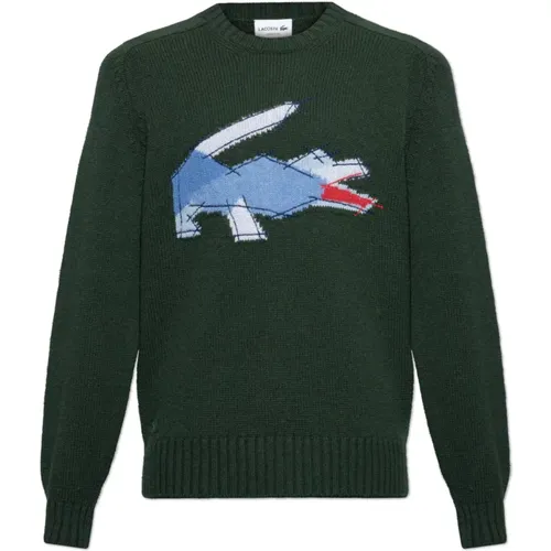 Pullover mit Logo , Herren, Größe: M - Lacoste - Modalova