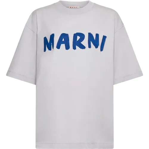 Stilvolle T-Shirts und Polos , Damen, Größe: 3XS - Marni - Modalova
