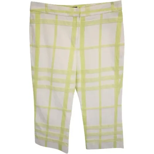 Pre-owned Cotton bottoms , female, Sizes: S - Burberry Vintage - Modalova