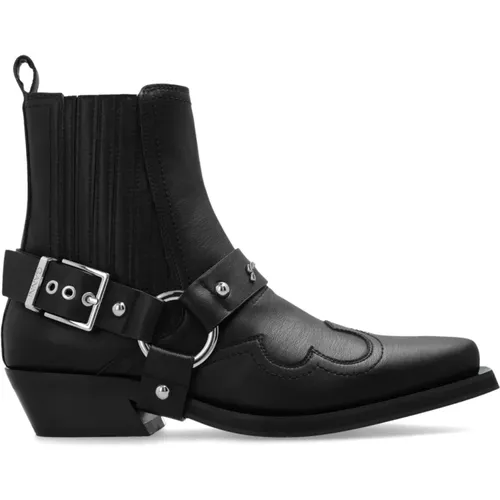 Ankle boots , female, Sizes: 5 UK, 3 UK, 4 UK, 8 UK, 6 UK - Ganni - Modalova