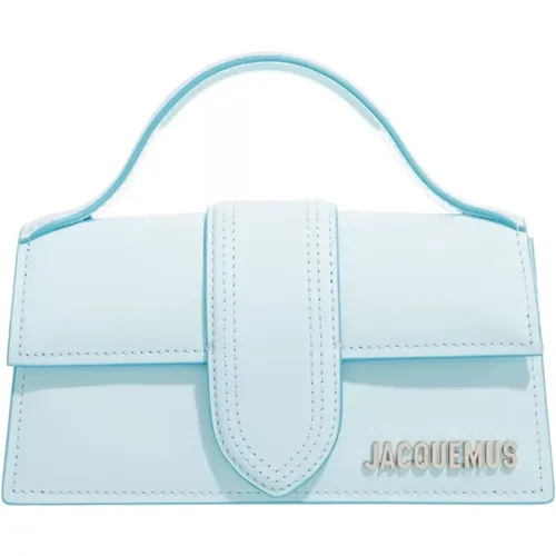 Hellblaue Leder Mini Tasche - Jacquemus - Modalova