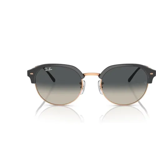 RB 4429 Sunglasses in Gold/Grey Shaded,/ Shaded Sunglasses,Transparent Sunglasses - Ray-Ban - Modalova