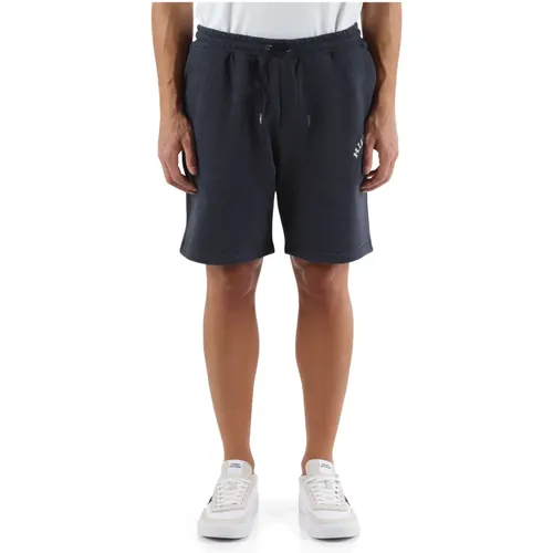 Sporty Cotton Shorts with Logo Print , male, Sizes: L, M, S, 2XL, XL - Tommy Hilfiger - Modalova