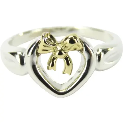 Pre-owned Silver rings , female, Sizes: ONE SIZE - Tiffany & Co. Pre-owned - Modalova