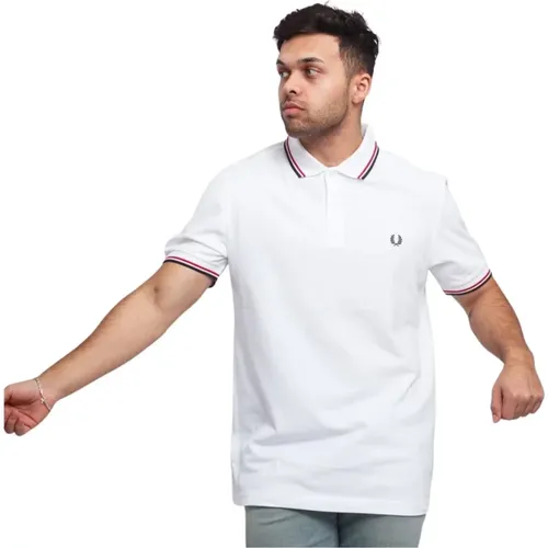 Piqué Polo Shirt , male, Sizes: XL - Fred Perry - Modalova