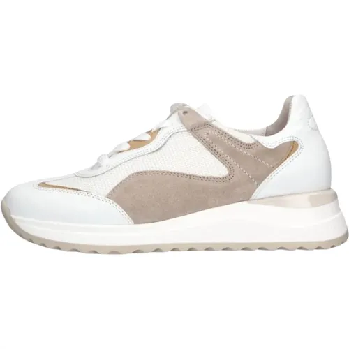 Niedrige Sneakers Taupe Wildleder , Damen, Größe: 37 EU - Gabor - Modalova