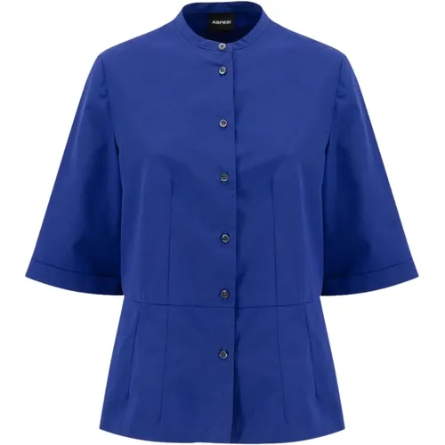 Blouses & Shirts, Women, , Bluette Ss23 Women`s Clothing Shirts , female, Sizes: M - Aspesi - Modalova