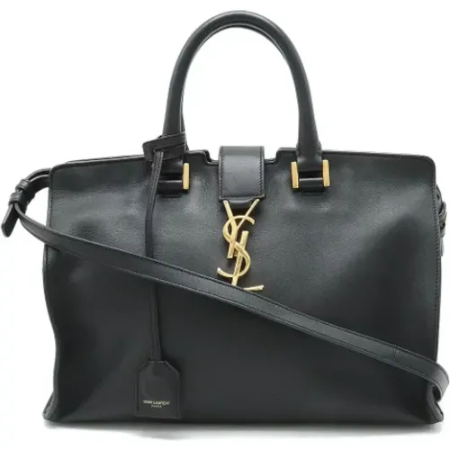 Pre-owned Leather handbags , female, Sizes: ONE SIZE - Yves Saint Laurent Vintage - Modalova