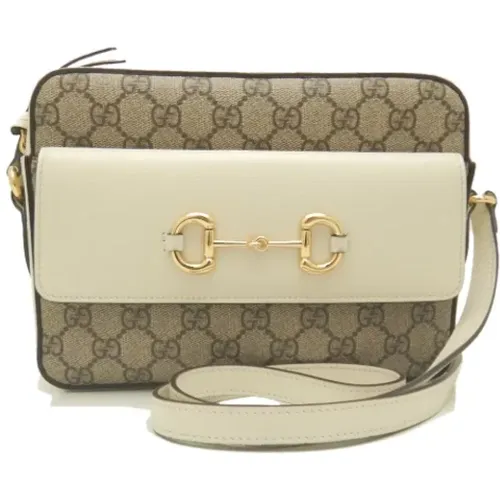 Pre-owned Canvas crossbody-bags , female, Sizes: ONE SIZE - Gucci Vintage - Modalova