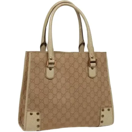 Pre-owned Canvas gucci-bags , female, Sizes: ONE SIZE - Gucci Vintage - Modalova