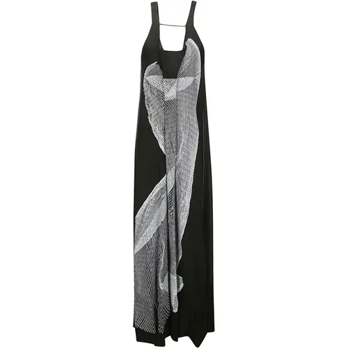 Durchsichtiges Cami-Kleid Langes Kleid - Victoria Beckham - Modalova