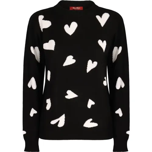 Fantasy Hearts Wollpullover - Max Mara Studio - Modalova