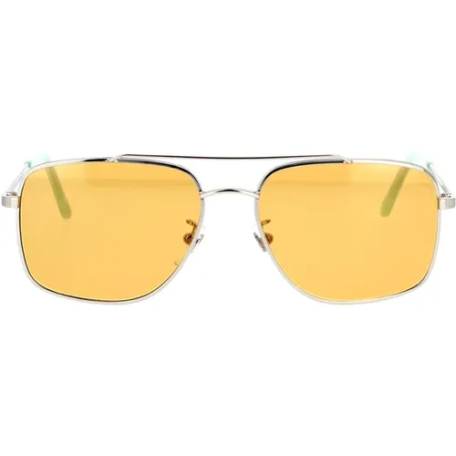 Volo Mineral Mustard Sunglasses , unisex, Sizes: 56 MM - Retrosuperfuture - Modalova
