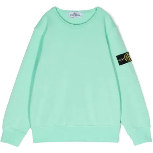 Blauer Himmel Pullover mit Patch - Stone Island - Modalova