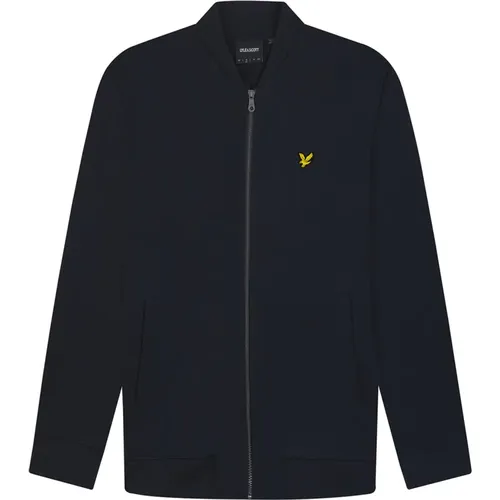 Loopback Jersey Bomber Jacke - Lyle & Scott - Modalova