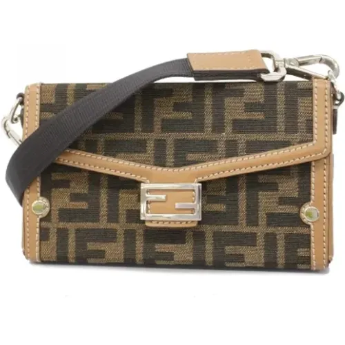 Pre-owned Canvas fendi-bags , female, Sizes: ONE SIZE - Fendi Vintage - Modalova