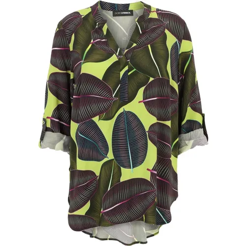 Jungle Print Blouse , Damen, Größe: L - DORIS S - Modalova