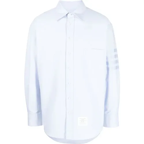 Shirts Clear , male, Sizes: L - Thom Browne - Modalova