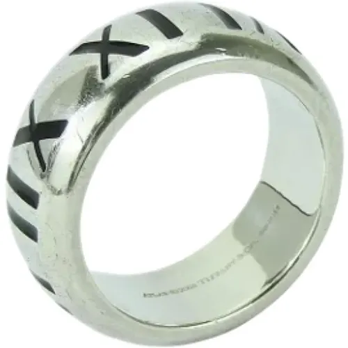 Pre-owned Silver rings , female, Sizes: ONE SIZE - Tiffany & Co. Pre-owned - Modalova