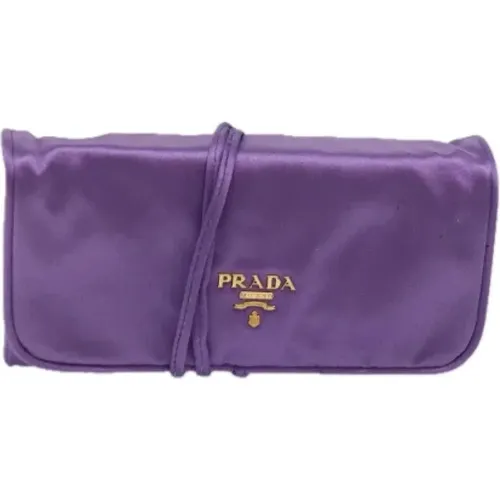 Pre-owned Canvas pouches , female, Sizes: ONE SIZE - Prada Vintage - Modalova