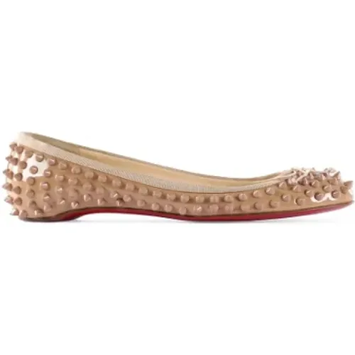 Pre-owned Leder flats - Christian Louboutin Pre-owned - Modalova