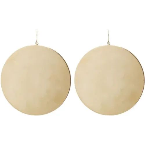Pre-owned Metal earrings , female, Sizes: ONE SIZE - Yves Saint Laurent Vintage - Modalova