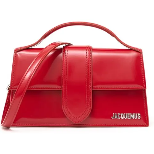 Rote Leder-Schultertasche Jacquemus - Jacquemus - Modalova