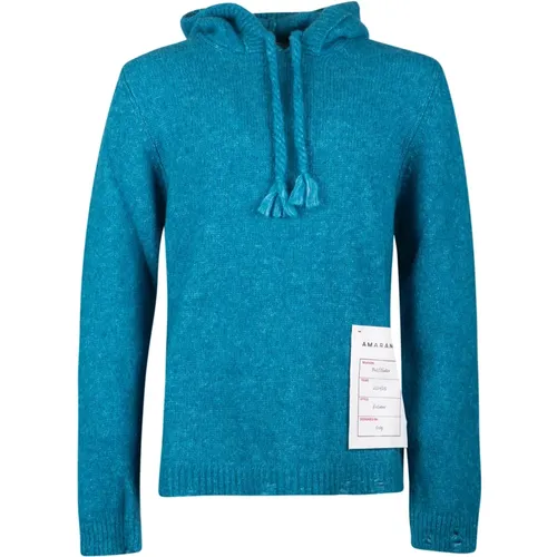 Petrol Hooded Sweater , male, Sizes: 2XL - Amaránto - Modalova