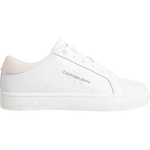 Leather Sneakers , female, Sizes: 7 UK - Calvin Klein - Modalova