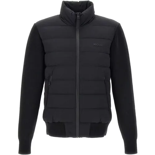 Schwarze Jacken für Männer , Herren, Größe: XL - Mackage - Modalova