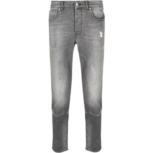 Italian Slim-fit Jeans , male, Sizes: W35, W29, W34, W30, W33, W36 - John Richmond - Modalova
