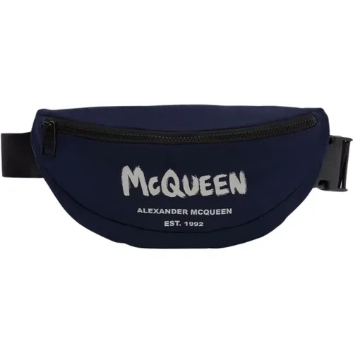 Stylish Logo Belt Bag , male, Sizes: ONE SIZE - alexander mcqueen - Modalova