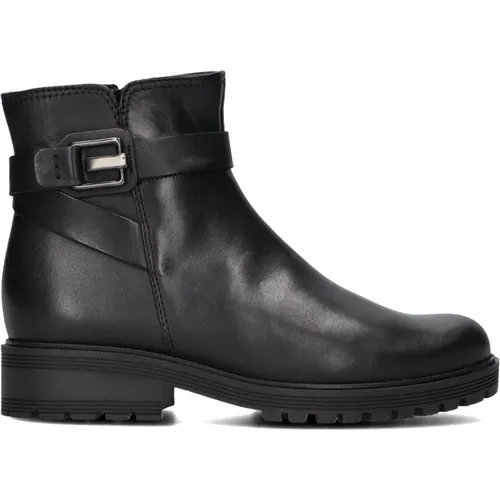 Elegante Schwarze Stiefeletten , Damen, Größe: 40 EU - Gabor - Modalova